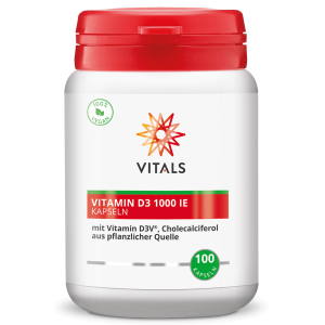 Vitals Vitamin D3 1000 IU, 100 kapsul
